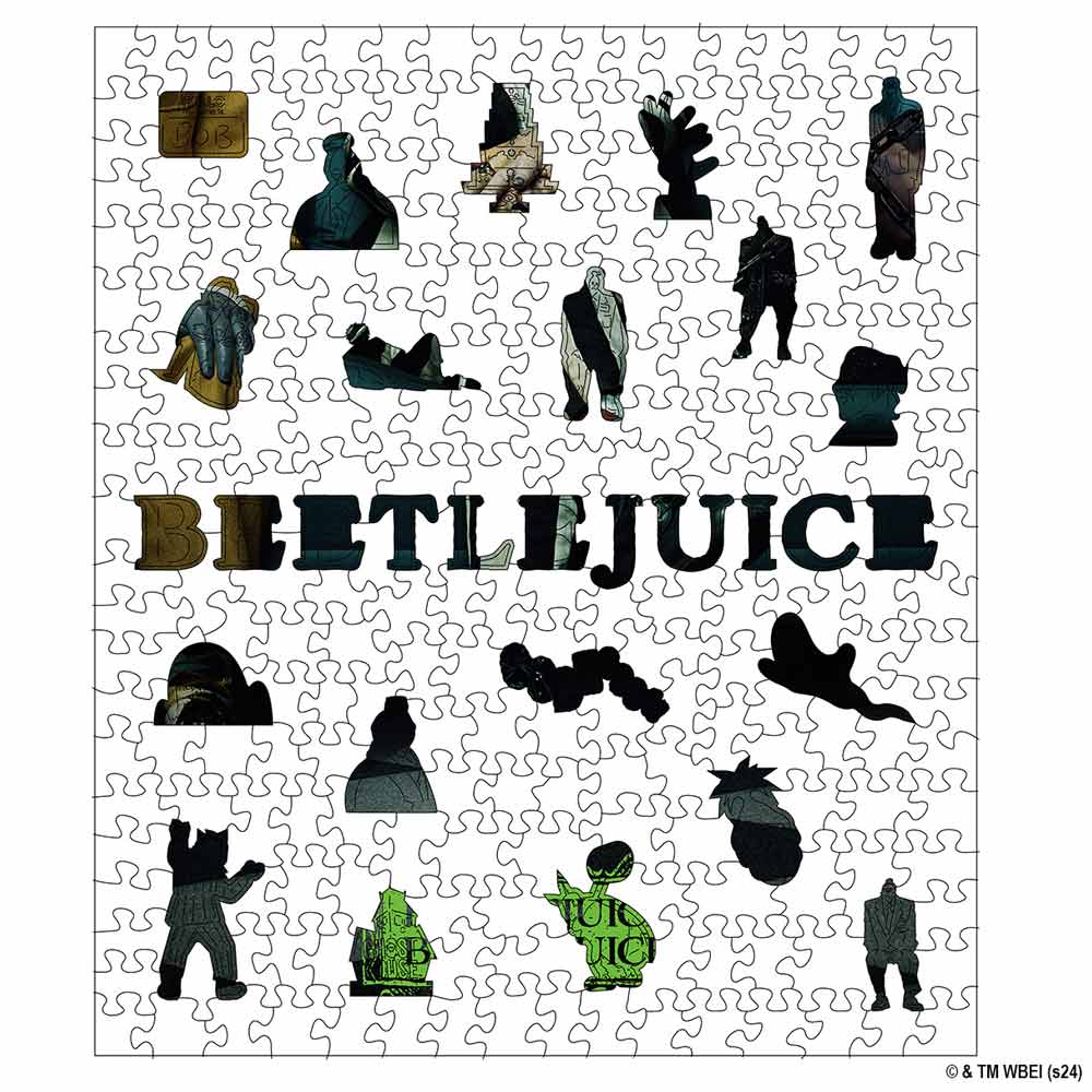 ビートルジュース - 木製ジグソーパズル - Image 3