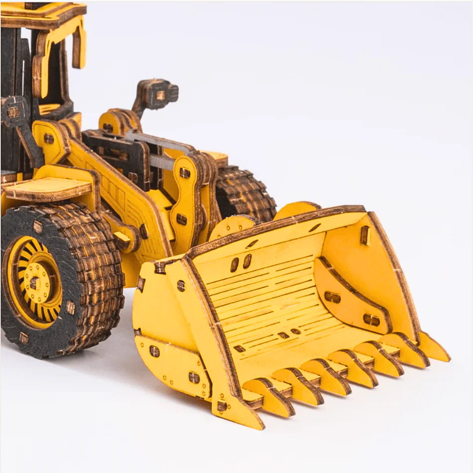 ブルドーザー・工事車両3D立体パズル - Image 4