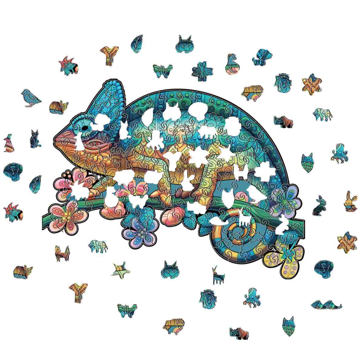 カメレオン - ジグソーパズル - Image 2