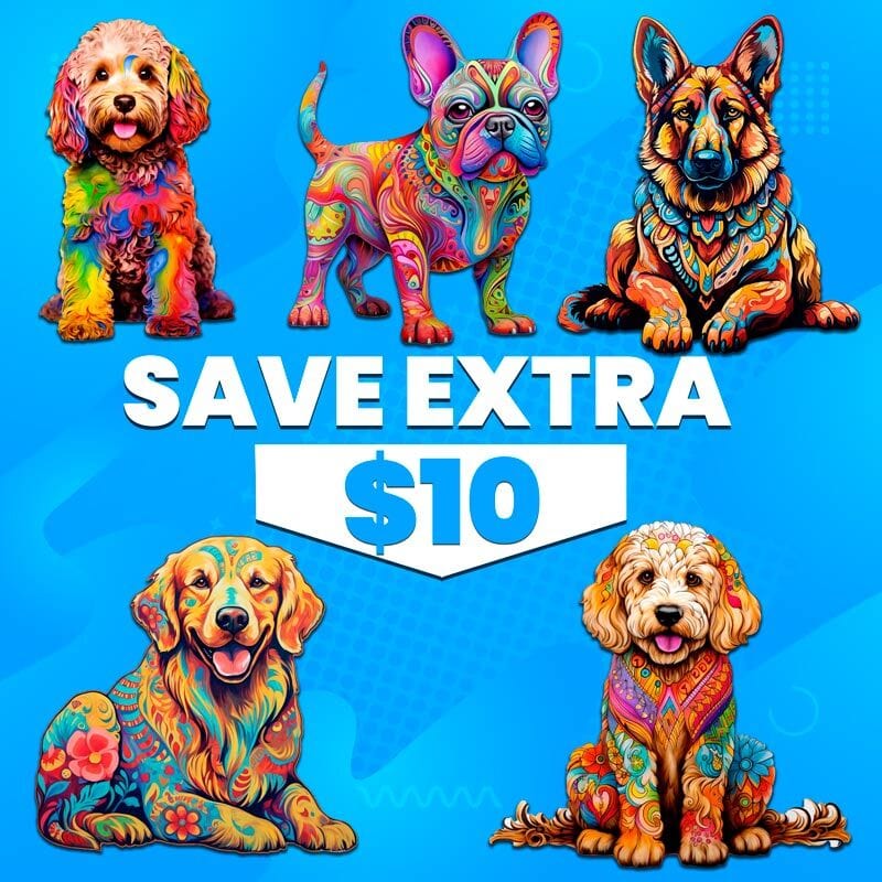犬:5つのベストセラー・ジグソーパズルセット(最大3,000円 OFF + 送料無料) - Image 2