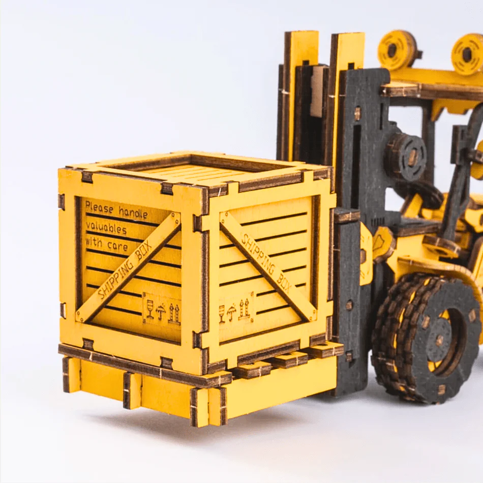 フォークリフト・工事車両 3D立体パズル - Image 4