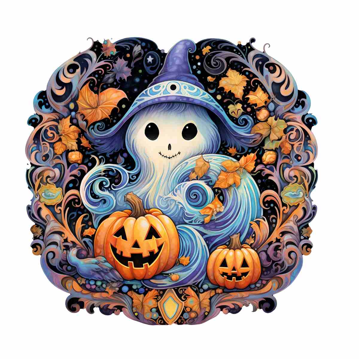 ハロウィンおばけ - ジグソーパズル