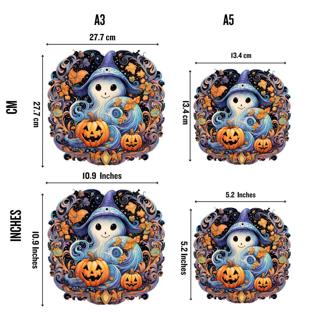 ハロウィンおばけ - ジグソーパズル - Image 2
