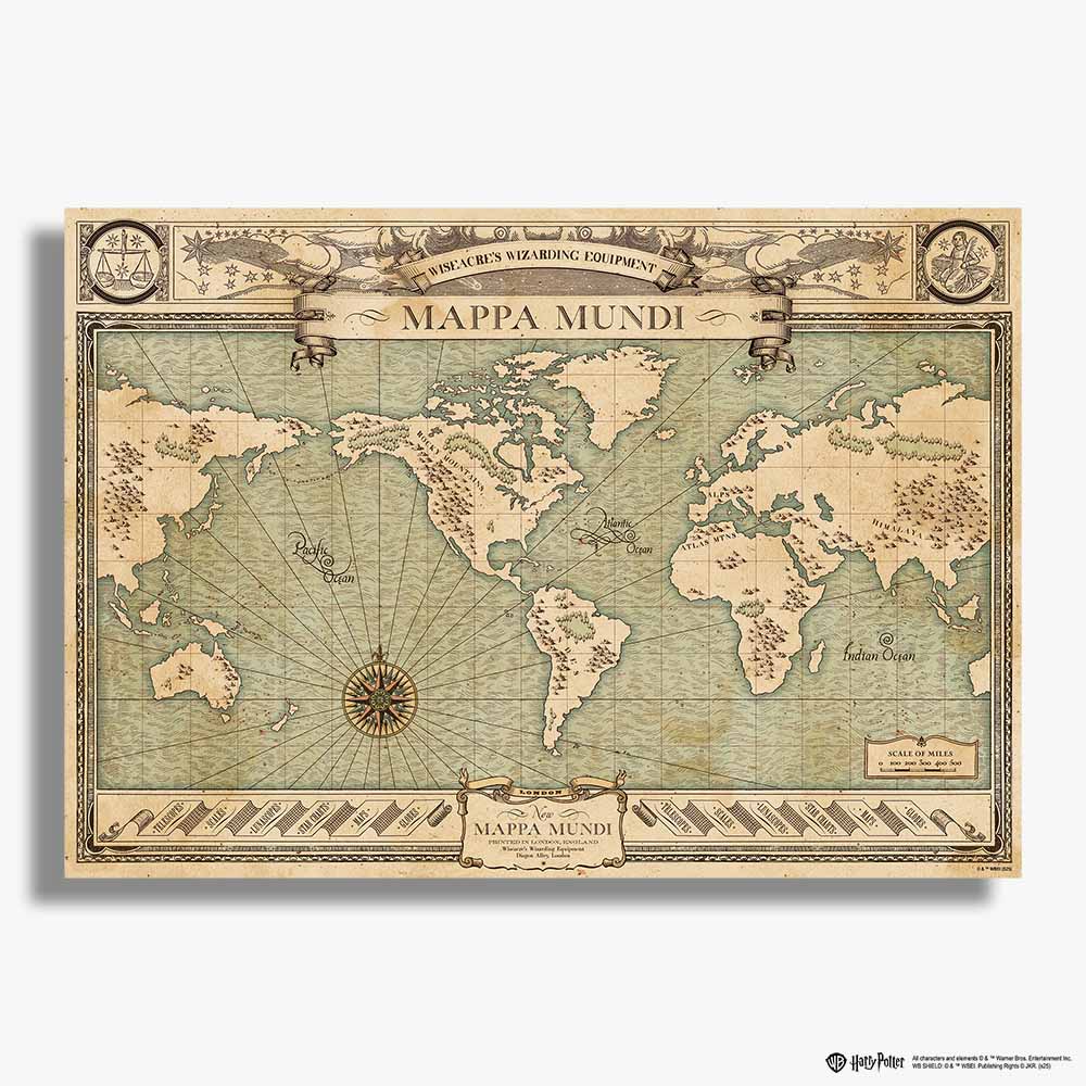 マッパ・ムンディ世界地図-木製ジグソーパズル - Image 3
