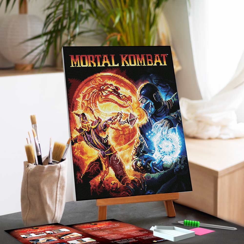 モータルコンバット - ダイヤモンドペインティングキット - Image 4
