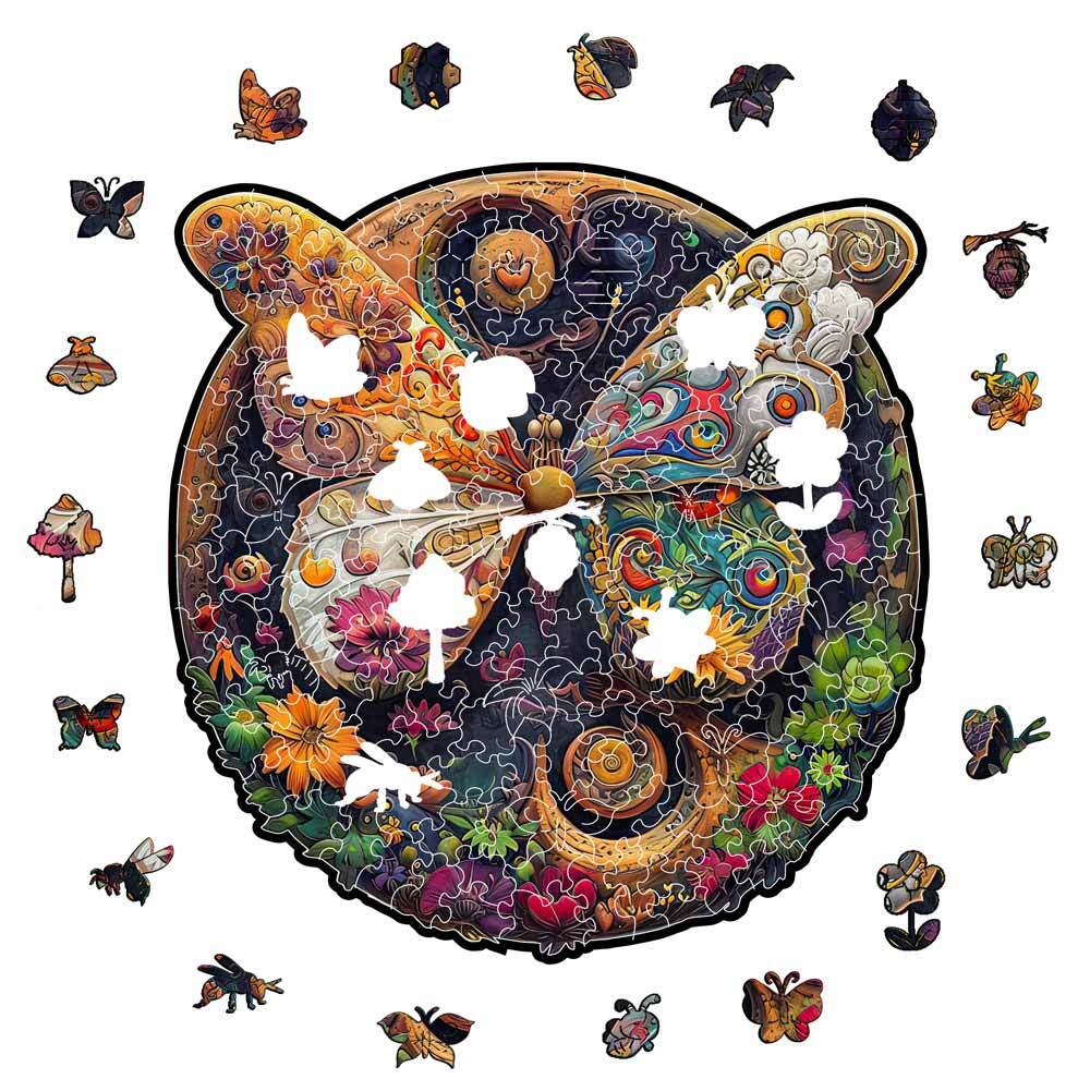 モザイクバタフライ - ジグソーパズル - Image 3