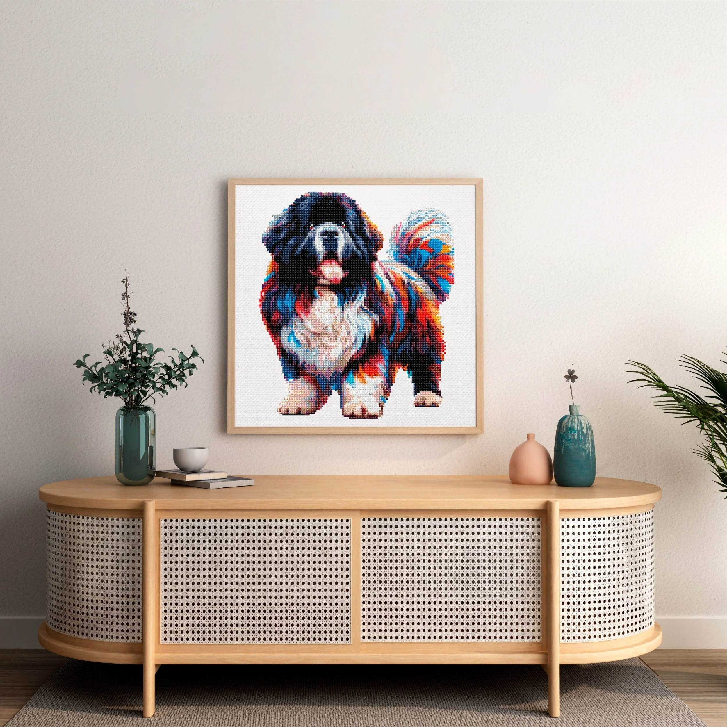 ニューファンドランド犬 - ダイヤモンドペインティングキット - Image 2