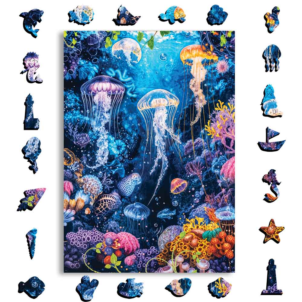 海の輝き - 木製ジグソーパズル - Image 3