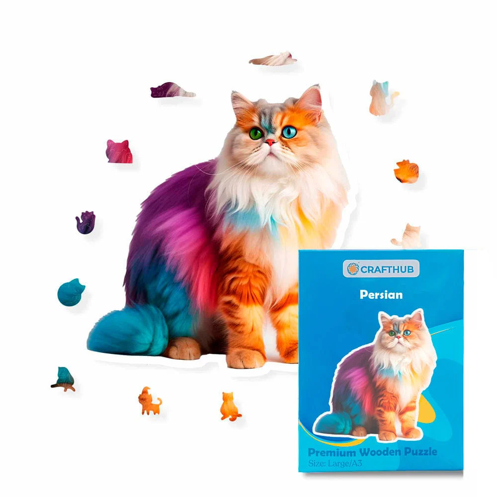 ペルシャ猫 - ジグソーパズル - Image 2