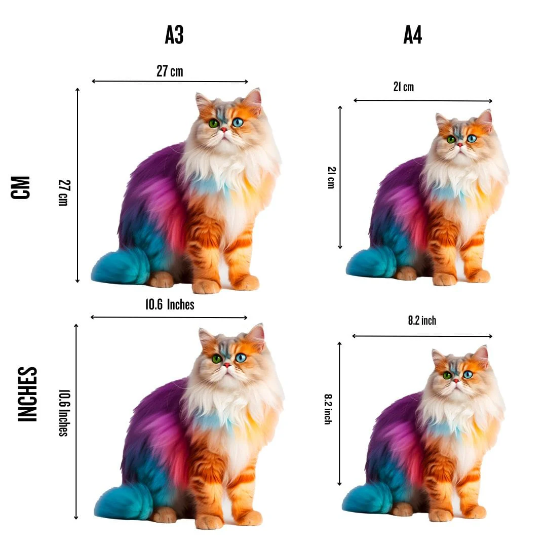 ペルシャ猫 - ジグソーパズル - Image 5