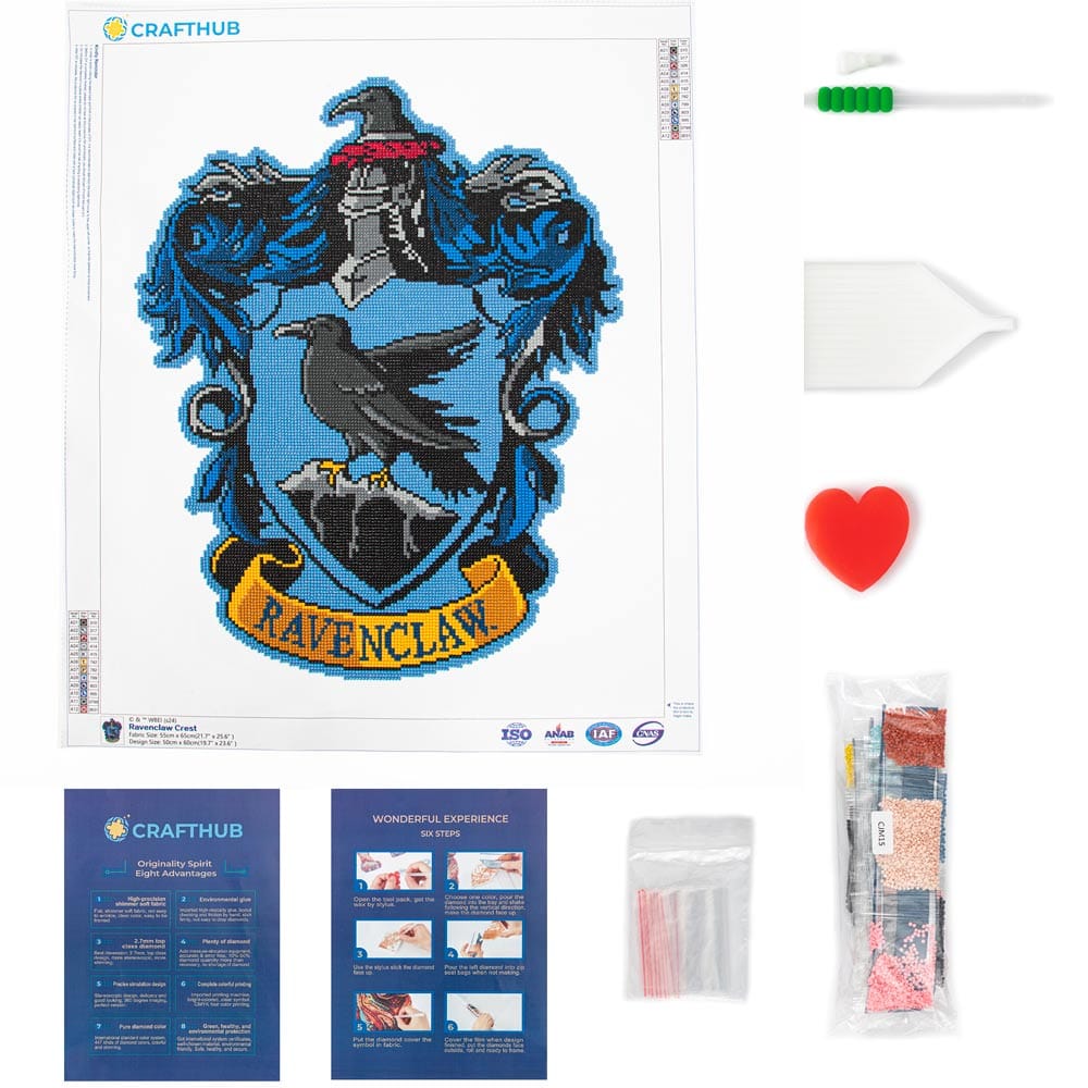 レイブンクローの紋章 - ダイヤモンドペイントキット - Image 3