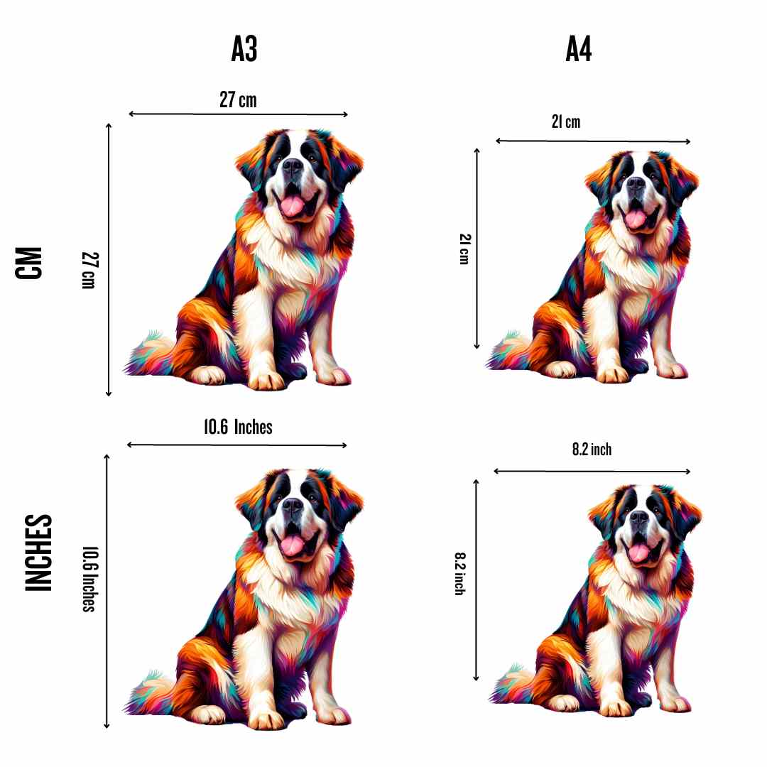セントバーナード犬 - ジグソーパズル - Image 2