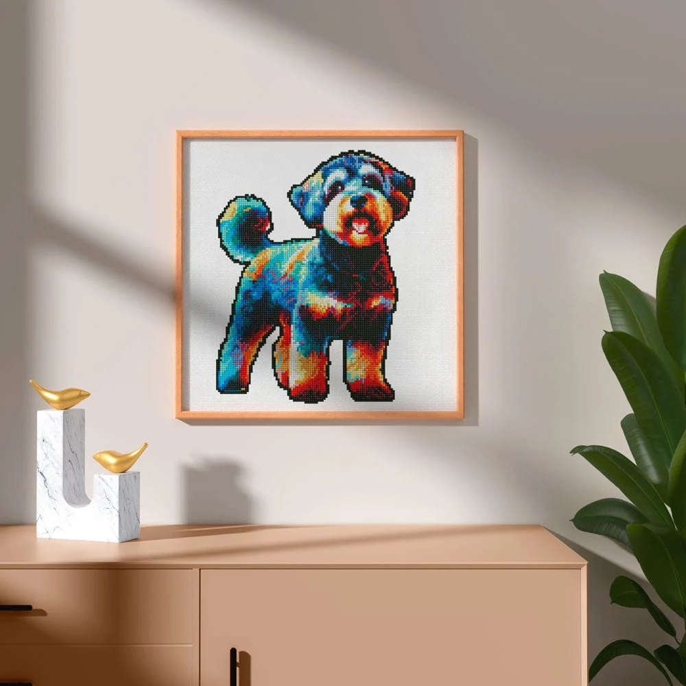 シュヌードル犬 - ダイヤモンドペインティング キット - Image 2