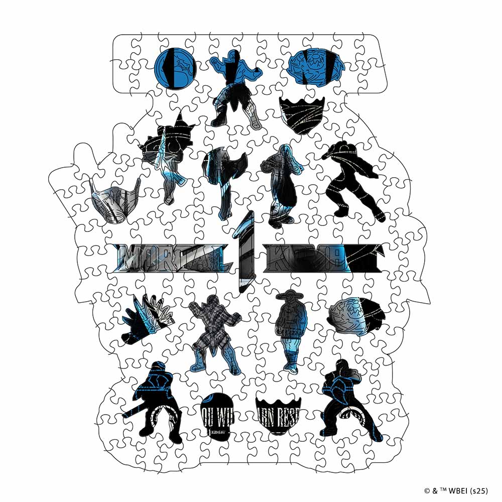 スコーピオン対サブゼロ - 木製ジグソーパズル - Image 2