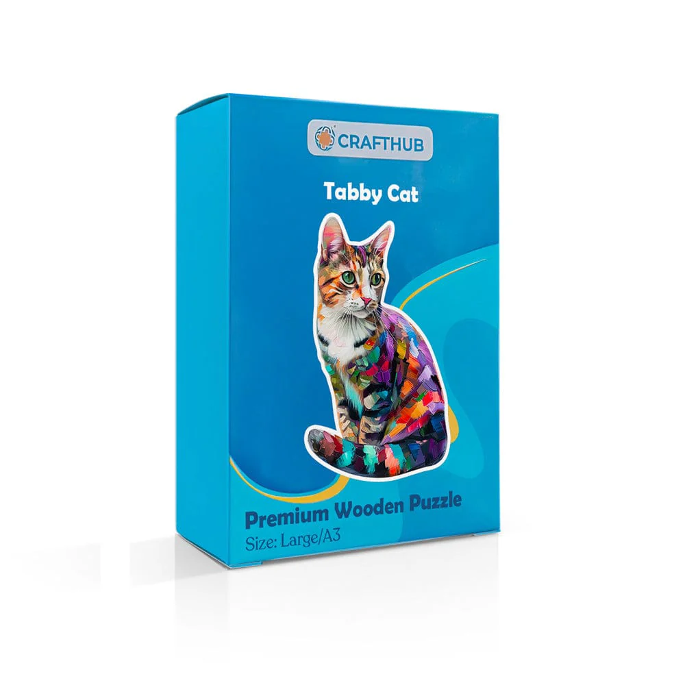キジ猫 - 木製ジグソーパズル - Image 4