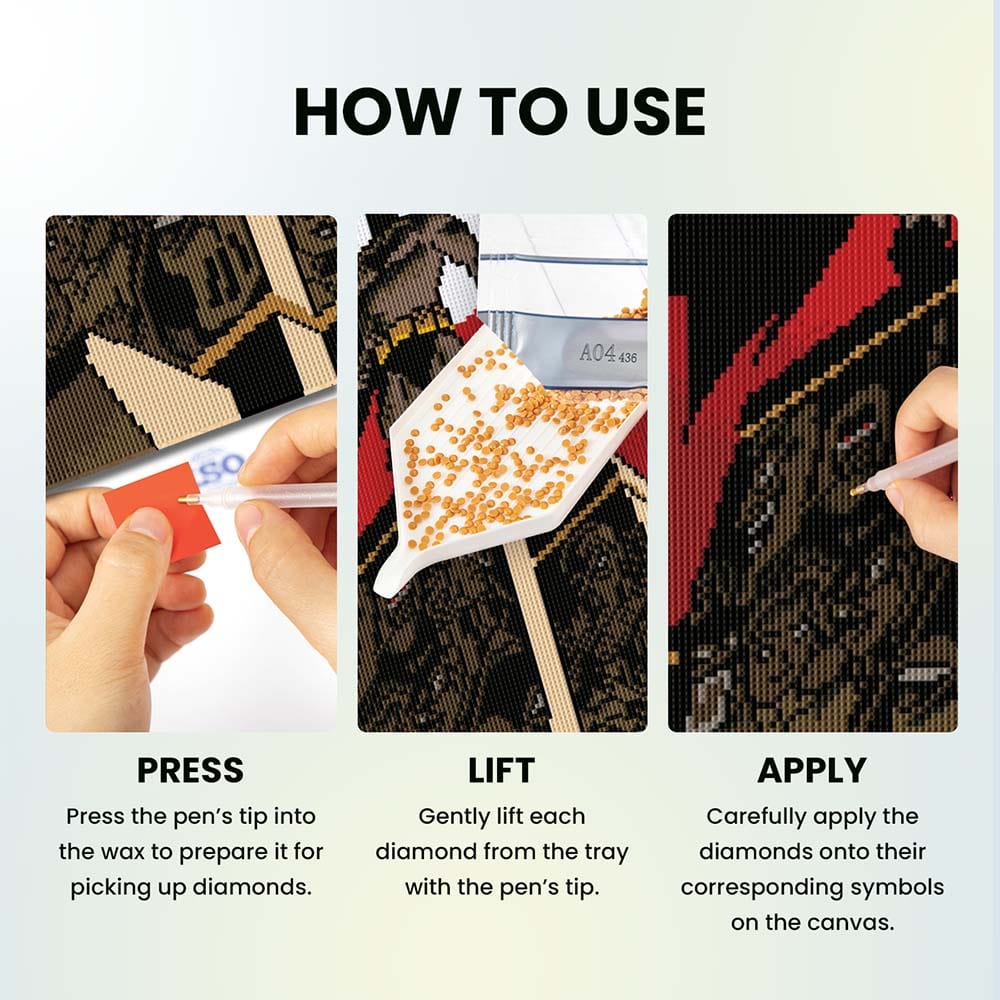ゴッサムの守護者 - ダイヤモンドペインティングキット - Image 3