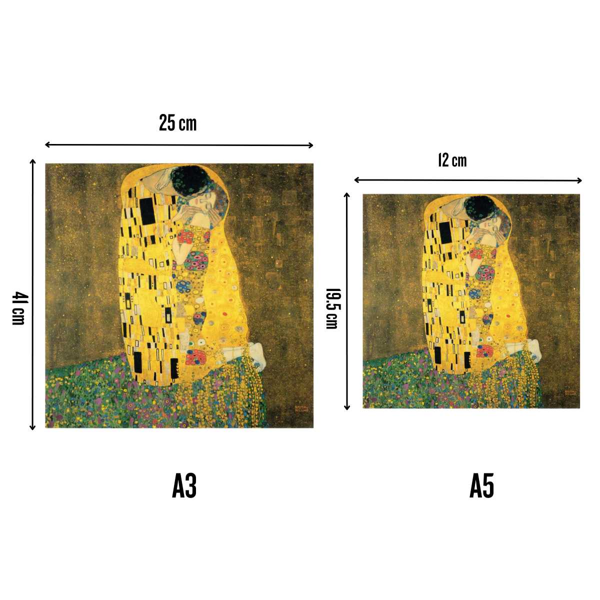 接吻 (クリムト) - ジグソーパズル - Image 3