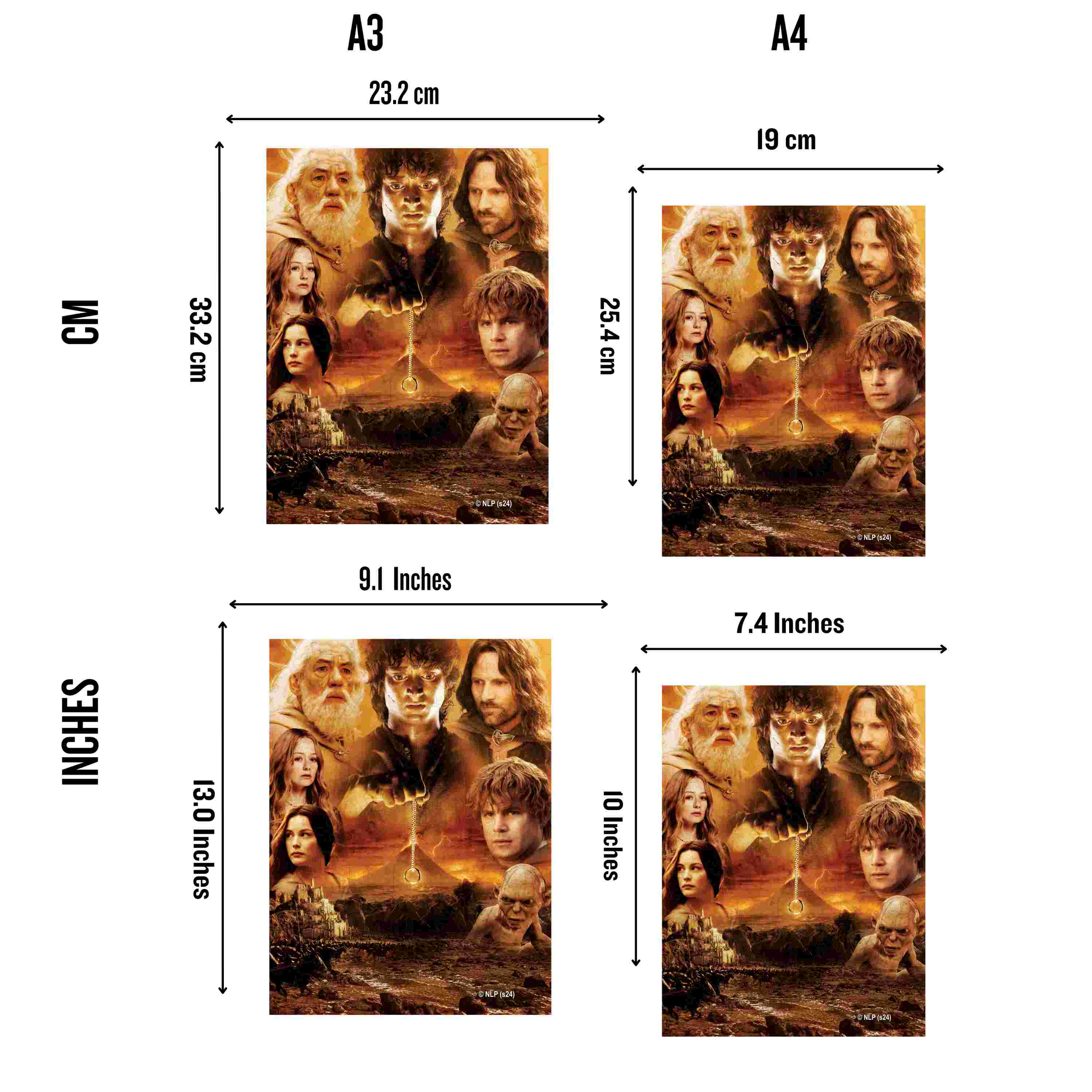 ロード・オブ・ザ・リング - 木製ジグソーパズル - Image 4