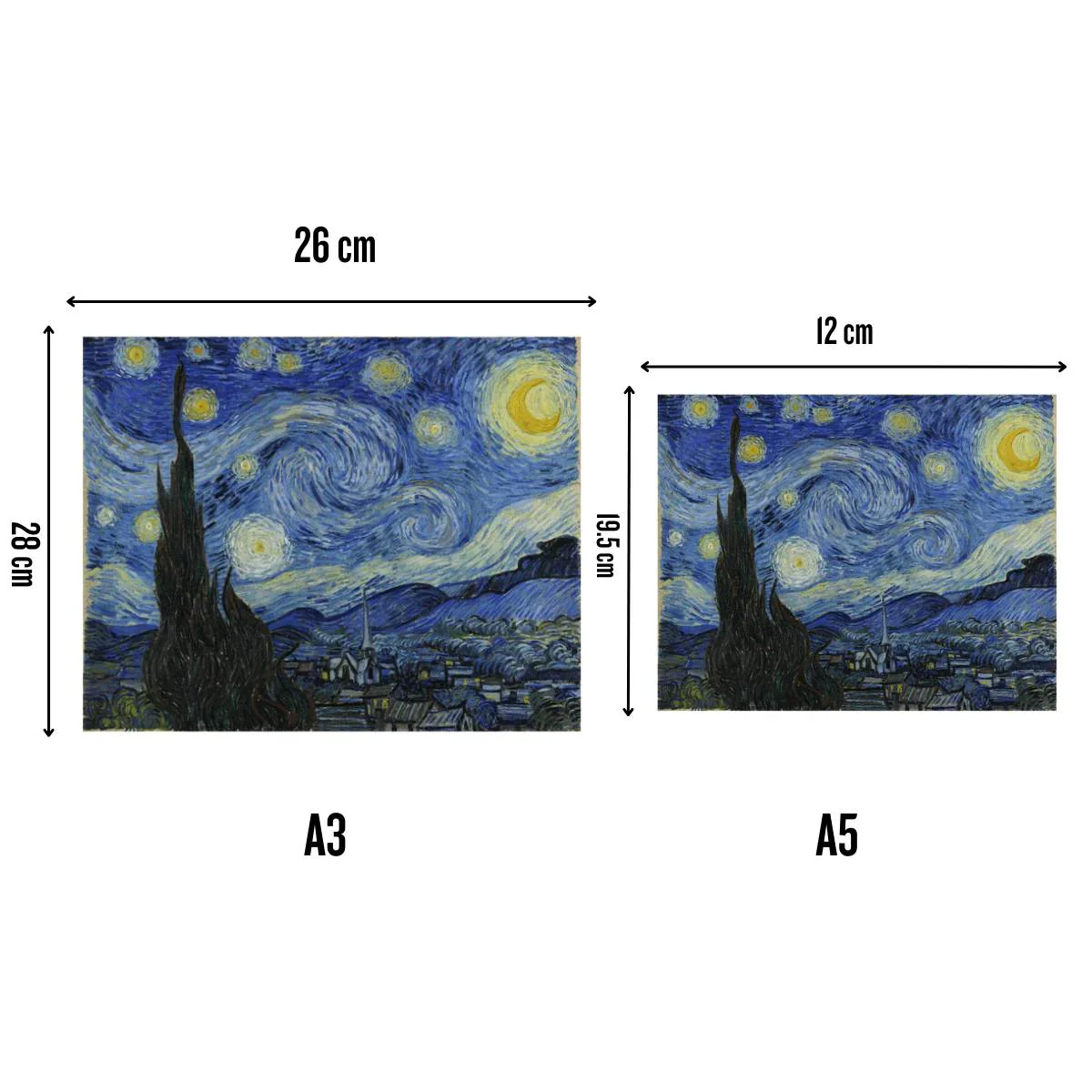 星月夜 - ジグソーパズル - Image 3