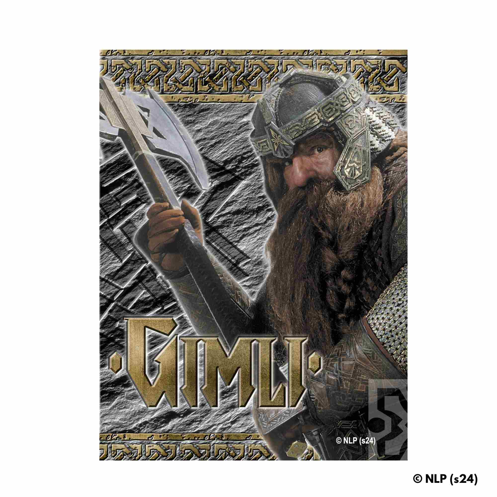戦士ドワーフ - 木製ジグソーパズル - Image 3