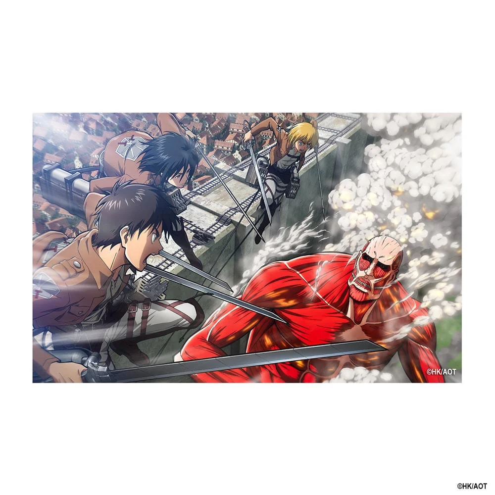 巨人との遭遇 - 木製ジグソーパズル - Image 3
